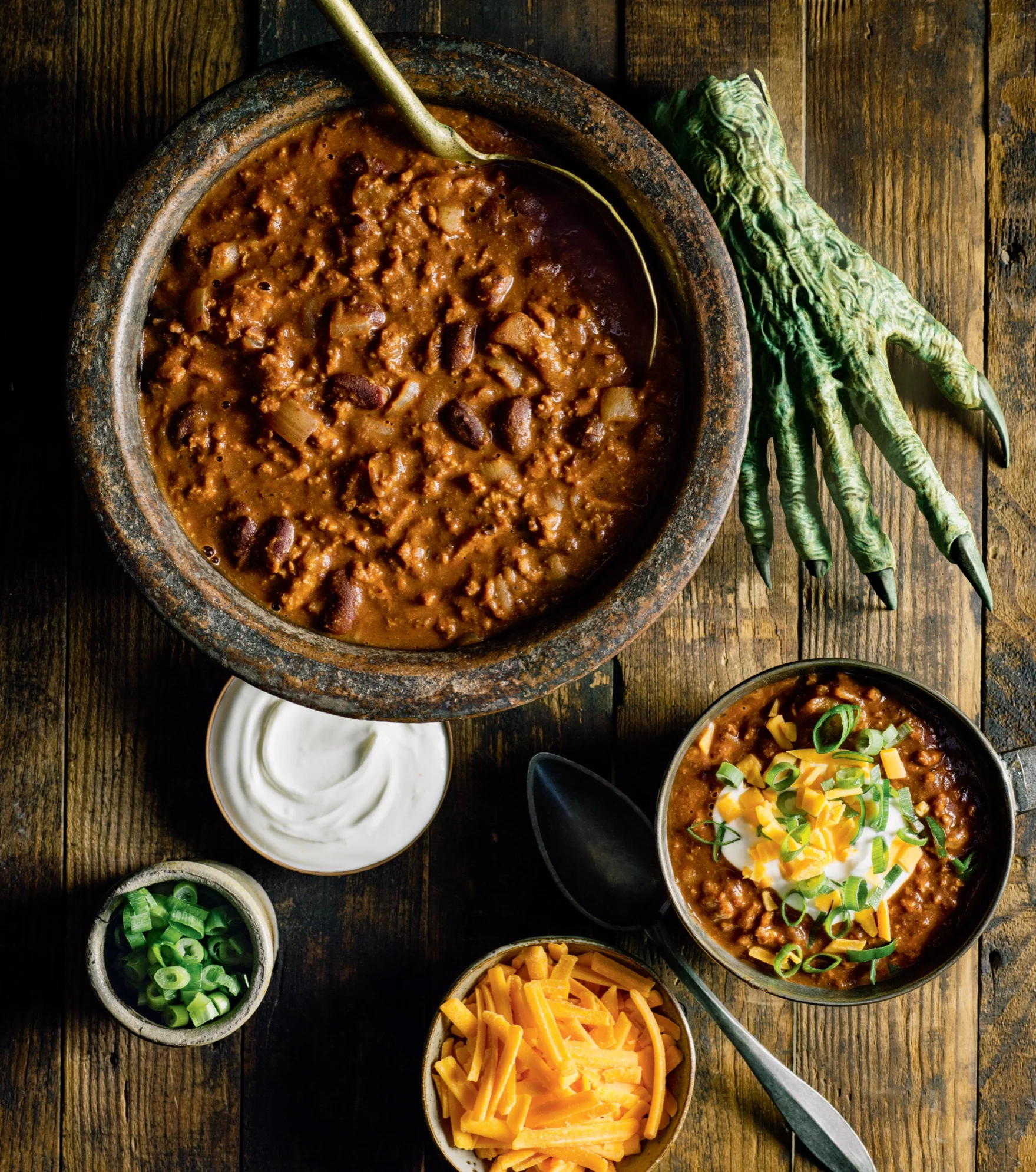 Arkhan the Cruel's Flame-Roasted Halfling Chili